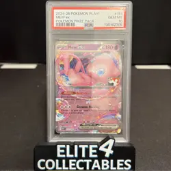 151 - Mew EX 151/165 Pokemon Play Prize Pack - PSA 10 - Image 1