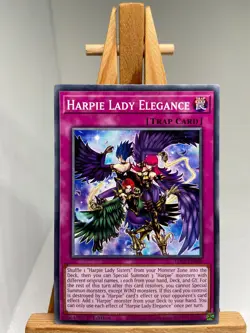 Harpie Lady Elegance - 1st Edition LDS2-EN089 - NM - YuGiOh - Image 1