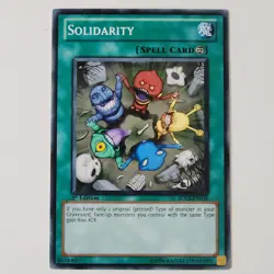 Solidarity - SDLS-EN031 - NM/VLP - 1st ed - Common - Yugioh - Image 1