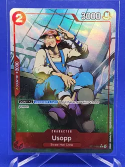 Usopp ST21-002 Starter Deck EX Gear 5 One Piece English Full Art TCG - Image 1