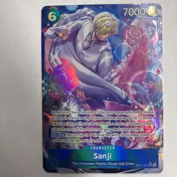 Sanji OP11-051 SR Alt Art | A Fist of Divine Speed | One Piece TCG NM English - Image 2