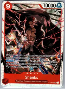 Shanks ST23-002 Starter Deck 23: RED Shanks - One Piece Card Game - NM - Image 1