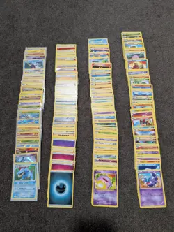 Large Bulk Collection of Pokemon Cards Foil Halo Trainer Energy - Image 2