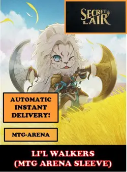 MTGA MTG ARENA CODE CARD LI'L LIL WALKERS THEMED SECRET LAIR SLEEVE - Image 3