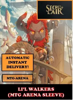 MTGA MTG ARENA CODE CARD LI'L LIL WALKERS THEMED SECRET LAIR SLEEVE - Image 4