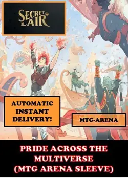 MTGA MTG ARENA CODE CARD PRIDE ACROSS THE MULTIVERSE SECRET LAIR SLEEVE - Image 3