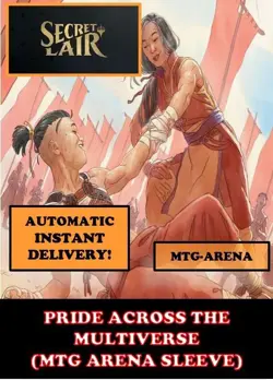 MTGA MTG ARENA CODE CARD PRIDE ACROSS THE MULTIVERSE SECRET LAIR SLEEVE - Image 4