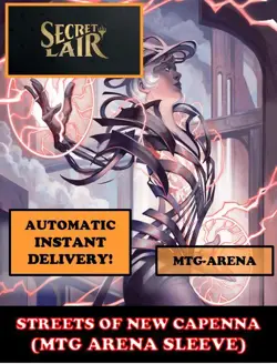 MTGA MTG ARENA CODE CARD SHOWCASE STREETS OF NEW CAPENNA SECRET LAIR SLEEVE - Image 3