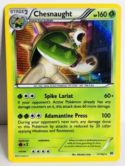 Chesnaught - 11/162 - Holo Rare - XY Breakthrough -- Pokemon Card - Image 1