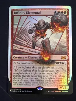1x Foil Infinity Elemental (054) The List - Reprints LP MTG Magic the Gathering - Image 1