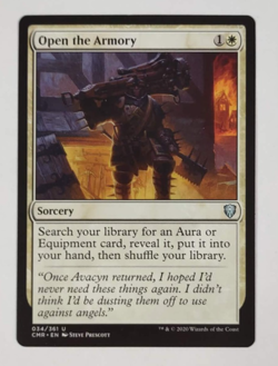 Open The Armory 034/361 Commander Legends Magic The Gathering MTG Card NM - Image 1