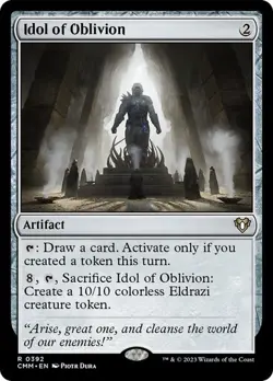 Idol of Oblivion - 0392 - Rare - Commander Masters CMM MTG - Image 1