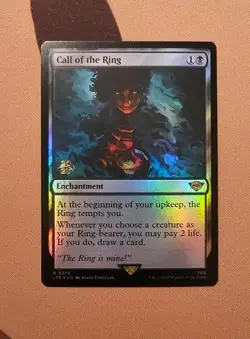 MTG Call of the Ring x1 LP Prerelease Promo *FOIL* from Universes Beyond: LTR - Image 1