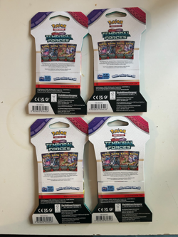 TEMPORAL FORCES ART SET OF 4 - POKEMON SCARLET & VIOLET - NEW SEALED - Image 2
