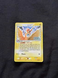 Pokemon TCG EX Crystal Guardians Delta Species Fearow Holo 18/100 Stamped LP - Image 1