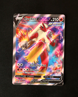 Pokemon Card TCG - Blaziken V 161/198 - Chilling Reign - Ultra Rare - LP/MP ⭐ - Image 1
