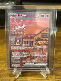 Mew ex SVP 053 Scarlet & Violet 151 Black Star UPC Promo Pokemon TCG NM - Image 1