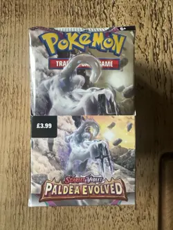 Pokemon Paldea Evolved Half Booster Box | UNSEALED 🔥 - Image 1