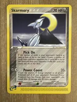Skarmory - 21/97 - Rare NM/VLP, English Pokemon EX Dragon - Image 1