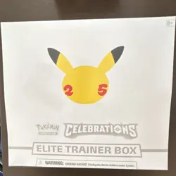 Pokemon Celebrations Elite Trainer Box Sealed Collectors Edition 2021 - Image 1