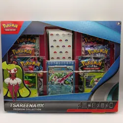 Tsareena EX Premium Collection Promo TCG Box Pokemon TCG - Image 1