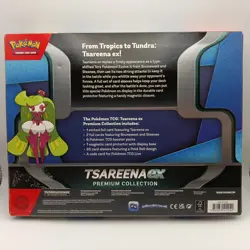 Tsareena EX Premium Collection Promo TCG Box Pokemon TCG - Image 2