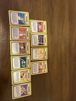 Pokemon Gym Heroes 66 cards total-19 duplicates A few mp-Mostly -lp - Image 1