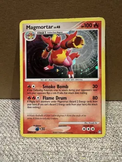 Pokemon Card - Magmortar Mysterious Treasures 12/123 Holo Rare - Image 1