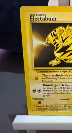 Pokemon Cards: Base Set Rare: Electabuzz 20/102 TCG 1999 WOTC Vintage - Image 2