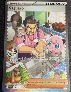 Saguaro Scarlet & Violet - Paldea Evolved 270/193 Pokemon TCG Card NM - Image 1