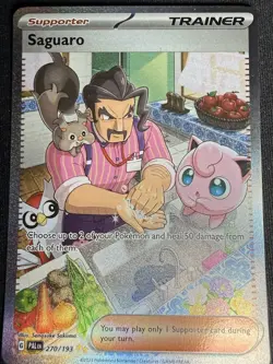 Saguaro Scarlet & Violet - Paldea Evolved 270/193 Pokemon TCG Card NM - Image 2