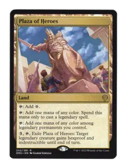 Plaza of Heroes Dominaria United Regular NM MTG - Image 1