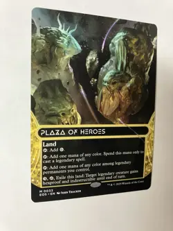 MTG Magic Plaza of Heroes 0033 Borderless Edge of Eternities Regular Rare Card - Image 3