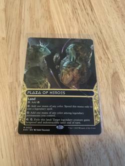 Plaza of Heroes Borderless Edge of Eternities: Stellar Sights Regular Non Foil - Image 1