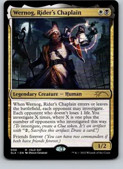 Wernog, Rider's Chaplain- SLX - Universe Within - #8 - MTG - Image 1