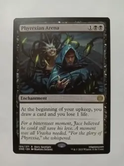 Phyrexian Arena Phyrexia All Will Be One Regular NM MTG - Image 1