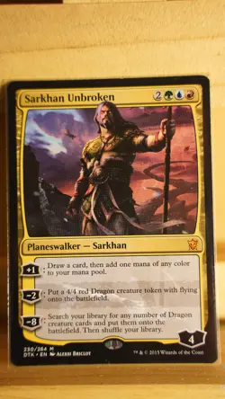 Sarkahn Unbroken - NM - Dragons of Tarkir - MTG - Image 1