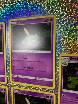 Pokemon TCG Regular Non-Holo Celestial Storm: 57/18 Gulpin; 58/168 Swalot - Image 4