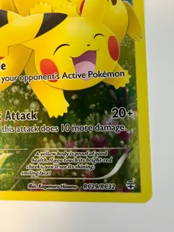 Pokemon TCG Pikachu Full Art XY RC29-32 Radiant Collection NEAR MINT - Image 5