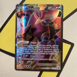 Pokemon TCG Volcanion EX Full Art XY Steam Siege Card 107/114 NM Condition - Image 1