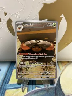 Crustle 186/182 Pokemon Destined Rivals Illustration Rare NM - Image 1