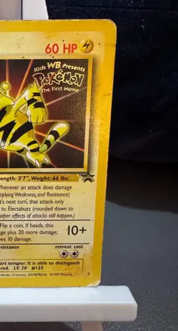 Pokemon Cards: Electabuzz 2 Promo Black Star 2000 WOTC: Rare Vintage - Image 3