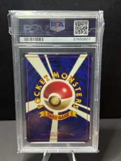 Pokemon PSA 8 Nidoking Holo No Rarity Symbol 1996 #34 Base Set Japanese - Image 2