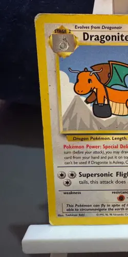 Pokemon Cards: Dragonite 5 Promo Black Star 2000 WOTC: Rare Vintage - Image 2