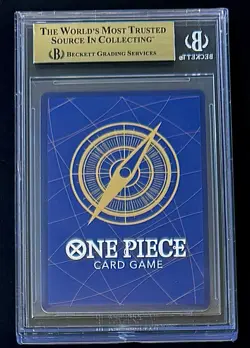 BGS 9.5 One Piece OP01-013 R Sanji - English - Foil - Gift Collection - Graded - Image 2