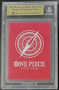 BGS 10 One Piece OP06-001 L* Uta Alt Art - English - Wings of the Captain-Graded - Image 2
