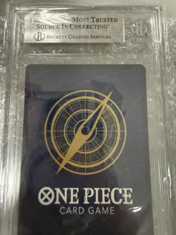 One Piece Premium Trafalgar Law MANGA ENGLISH BGS 9 Pristine OP05-069 - Image 2