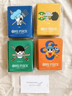 One Piece TCG Official Limited Card Sleeve Premium Mat Vol.2 Set of 4 BANDAI - Image 2