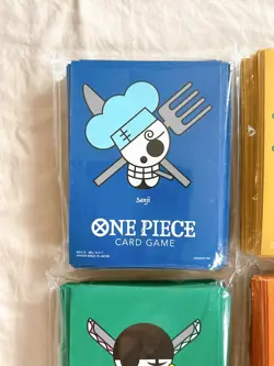 One Piece TCG Official Limited Card Sleeve Premium Mat Vol.2 Set of 4 BANDAI - Image 3