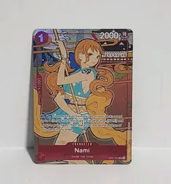 Nami (English Version 1st Anniversary Set) OP01-016 One Piece Promotion Cards... - Image 1